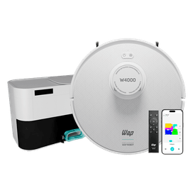 robo-aspirador-branco-frontal-com-a-tela-do-aplicativo-o-controle-remoto-e-a-base-de-limpeza-do-robo-7899831332656-7899831332670